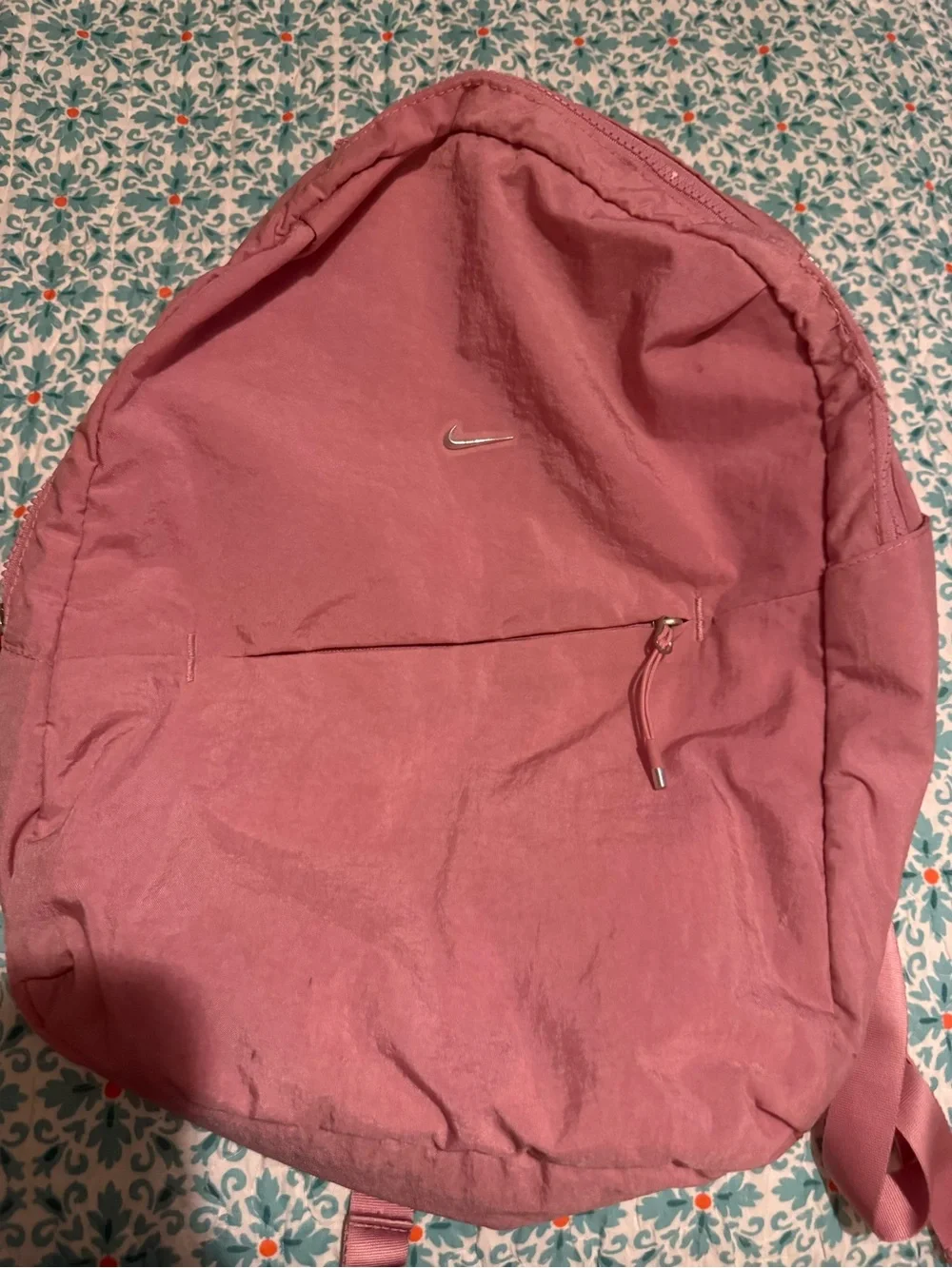 Nike Pink Women's Backpack - Dusty Rose Interior